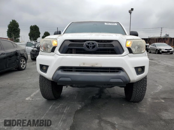 2014 Toyota Tacoma PreRunner with VIN 3TMKU4HN9EM040957, listed as a Copart auction lot 76579404 with 91,222 mi miles and Salvage title. Bid and sale history available at DreamBid. Image 5.
