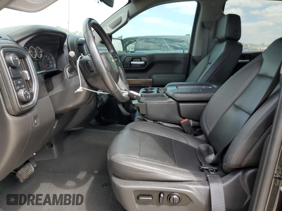 2021 Chevrolet Silverado 1500 LT with VIN 3GCPWCED7MG296033, listed as a Copart auction lot 52976595 with 106,716 mi miles and Salvage Title. Bid and sale history available at DreamBid. Image 7.