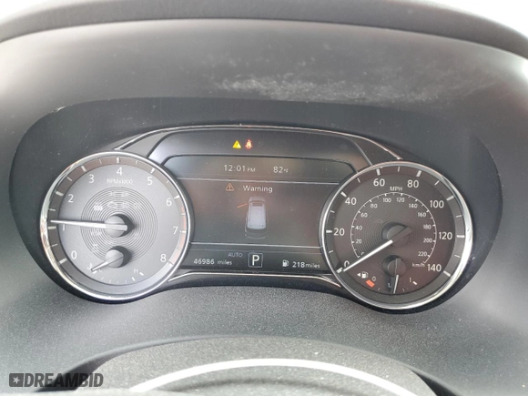 2020 Infiniti QX80 LUXE with VIN JN8AZ2NE0L9251521, listed as a Copart auction lot 44682925 with 46,986 mi miles and Salvage Title. Bid and sale history available at carsss.com. Image 9.