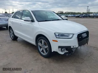 2015 Audi Q3 2.0T Premium Plus with VIN WA1EFCFS4FR007756, listed as a IAAI auction lot 41286292 with 83,636 mi miles. Bid and sale history available at carsss.com. Image 1.