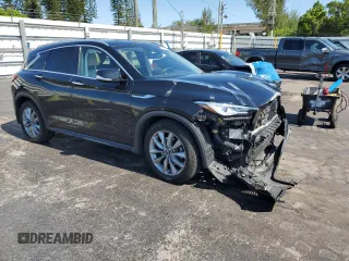 2021 Infiniti QX50 Essential с VIN 3PCAJ5CB3MF104596, выставлен на аукционе Copart как лот 56932595 с пробегом 39 058 миль миль и На запчасти • Non repairable. История ставок и продаж доступна на DreamBid. Изображение 4.