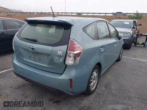 2015 Toyota Prius Two with VIN JTDZN3EU4FJ025444, listed as a IAAI auction lot 41560418 with 131,531 mi miles and . Bid and sale history available at DreamBid. Image 4.