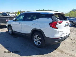 2020 GMC Terrain SLE with VIN 3GKALMEV1LL224087, listed as a IAAI auction lot 41843729 with 54,152 mi miles. Bid and sale history available at carsss.com. Image 3.