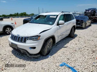 2019 Jeep Grand Cherokee Laredo E z VIN 1C4RJEAG0KC603870, wystawiony jako Copart lot #60142575 z przebiegiem Nie podano mil oraz Szkoda całkowita • Salvage title. Historia ofert i sprzedaży dostępna na DreamBid. Obrazek 1.