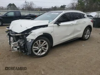 2017 Infiniti QX30 Sport with VIN SJKCH5CP6HA034474, listed as a Copart auction lot 44592985 with 80,729 mi miles and Salvage Title. Bid and sale history available at carsss.com. Image 1.