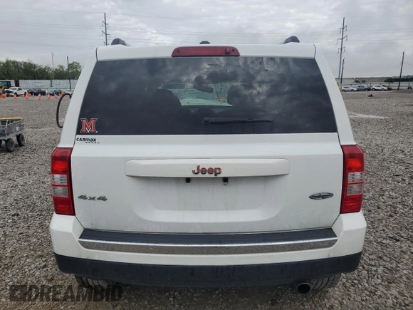 2017 Jeep Patriot High Altitude with VIN 1C4NJRFB6HD210574, listed as a Copart auction lot 55638065 with 132,151 mi miles and Salvage title. Bid and sale history available at DreamBid. Image 6.