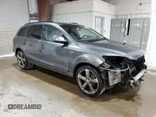 2014 Audi Q7 3.0T Premium with VIN WA1CGAFE0ED013195, listed as a Copart auction lot 61104194 with 117,065 mi miles and Salvage Title. Bid and sale history available at carsss.com. Image 4.