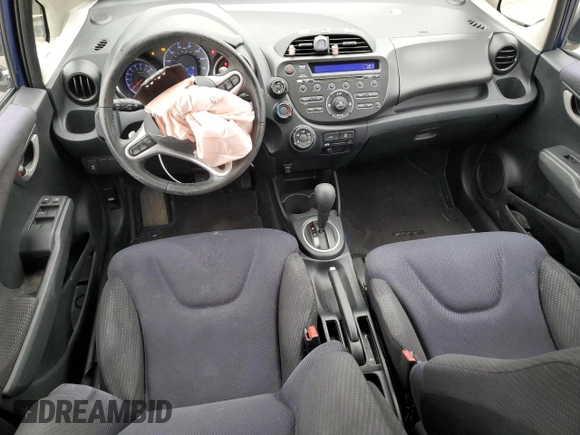 2013 Honda Fit Sport with VIN JHMGE8H54DC013657, listed as a Copart auction lot 81247764 with 96,150 mi miles and Salvage Title. Bid and sale history available at carsss.com. Image 8.