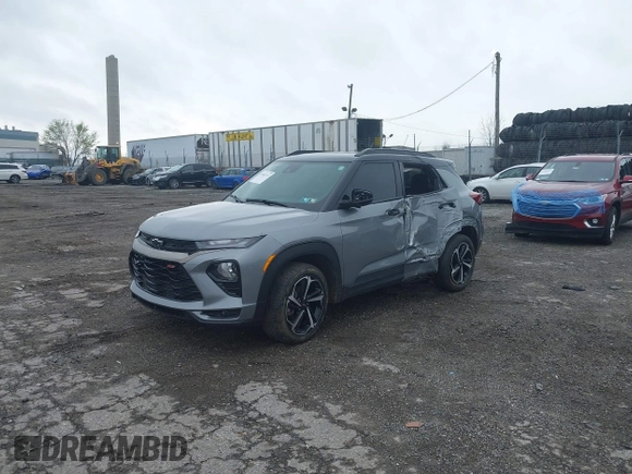 2023 Chevrolet TrailBlazer RS with VIN KL79MUSL3PB011922, listed as a IAAI auction lot 41943713 with 43,742 mi miles and . Bid and sale history available at DreamBid. Image 2.