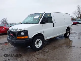 2012 GMC Savana Cargo with VIN 1GTW7FCA8C1200300, listed as a IAAI auction lot 42016518 with 259,841 mi miles. Bid and sale history available at carsss.com. Image 17.