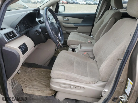 2012 Honda Odyssey EX with VIN 5FNRL5H44CB505533, listed as a Copart auction lot 53711685 with 305,536 mi miles and Clean Title. Bid and sale history available at carsss.com. Image 7.