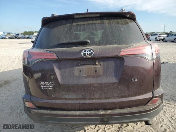 2017 Toyota RAV4 LE with VIN 2T3ZFREV9HW380588, listed as a Copart auction lot 50238375 with 162,751 mi miles and Salvage Title. Bid and sale history available at carsss.com. Image 6.