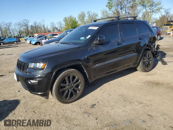 2018 Jeep Grand Cherokee Altitude with VIN 1C4RJFAGXJC296051, listed as a Copart auction lot 53450135 with 65,838 mi miles and Salvage title. Bid and sale history available at DreamBid. Image 1.
