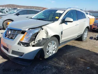 2012 Cadillac SRX Luxury Collection with VIN 3GYFNAE33CS566603, listed as a IAAI auction lot 41017586 with 85,973 mi miles. Bid and sale history available at carsss.com. Image 2.