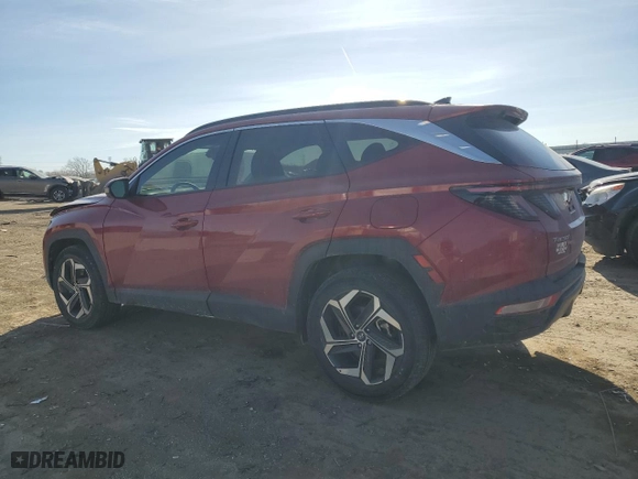 2024 Hyundai Tucson Limited with VIN 5NMJECDE3RH437937, listed as a Copart auction lot 42158495 with 7,367 mi miles and Salvage Title. Bid and sale history available at carsss.com. Image 2.