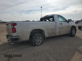 2019 Chevrolet Silverado 1500 Work Truck with VIN 3GCNWAEF5KG194594, listed as a Copart auction lot 44603345 with 80,401 mi miles and Salvage Title. Bid and sale history available at DreamBid. Image 3.