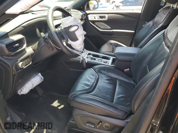 2020 Ford Explorer Platinum z VIN 1FM5K8HC5LGA11113, wystawiony jako Copart lot #57035265 z przebiegiem 52 232 mil mil oraz Szkoda całkowita • Salvage title. Historia ofert i sprzedaży dostępna na DreamBid. Obrazek 7.