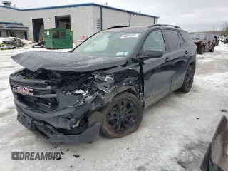 2020 GMC Terrain SLE with VIN 3GKALTEVXLL330404, listed as a Copart auction lot 46897335 with 35,613 mi miles and Salvage Title. Bid and sale history available at carsss.com. Image 1.
