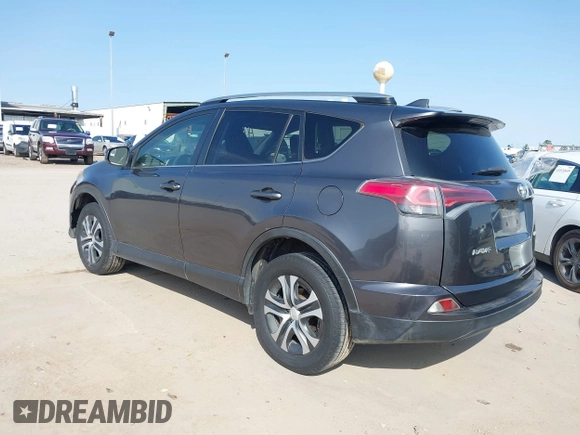 2017 Toyota RAV4 LE with VIN JTMZFREV4HJ113745, listed as a IAAI auction lot 41582326 with 186,394 mi miles and . Bid and sale history available at DreamBid. Image 3.