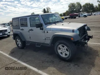 2018 Jeep Wrangler JK Unlimited Sport S with VIN 1C4BJWDG5JL811003, listed as a Copart auction lot 70633564 with 94,477 mi miles and Salvage Title. Bid and sale history available at carsss.com. Image 4.