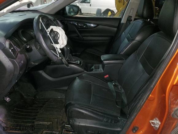 2017 Nissan Rogue SL with VIN 5N1AT2MV7HC790884, listed as a Copart auction lot 44950925 with 146,774 mi miles and Salvage Title. Bid and sale history available at carsss.com. Image 7.