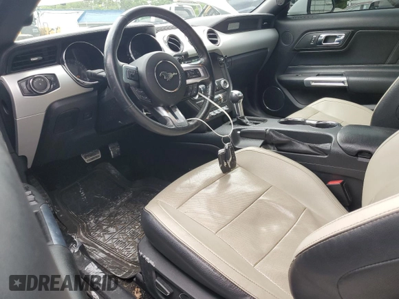 2017 Ford Mustang GT Premium с VIN 1FATP8FF1H5287310, выставлен на аукционе Copart как лот 58651515 с пробегом 84 823 миль миль и Списание • Salvage title. История ставок и продаж доступна на DreamBid. Изображение 8.
