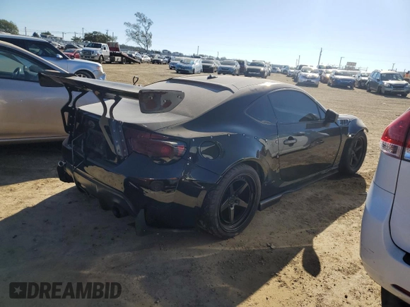 2013 Subaru BRZ Limited with VIN JF1ZCAC17D1603039, listed as a Copart auction lot 88374535 with 122,971 mi miles and Salvage Title. Bid and sale history available at carsss.com. Image 3.
