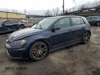 2017 Volkswagen Golf GTI S with VIN 3VW547AU8HM029479, listed as a Copart auction lot 47188085 with 31,810 mi miles and Salvage Title. Bid and sale history available at carsss.com. Image 1.