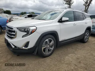 2020 GMC Terrain SLT z VIN 3GKALPEV2LL123786, wystawiony jako Copart lot #53168695 z przebiegiem 102 564 mil mil oraz Szkoda całkowita • Salvage title. Historia ofert i sprzedaży dostępna na DreamBid. Obrazek 1.