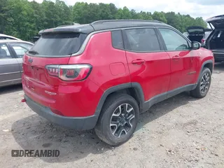 2020 Jeep Compass Trailhawk с VIN 3C4NJDDB5LT221591, выставлен на аукционе IAAI как лот 42495388 с пробегом 100 995 миль миль и . История ставок и продаж доступна на DreamBid. Изображение 4.