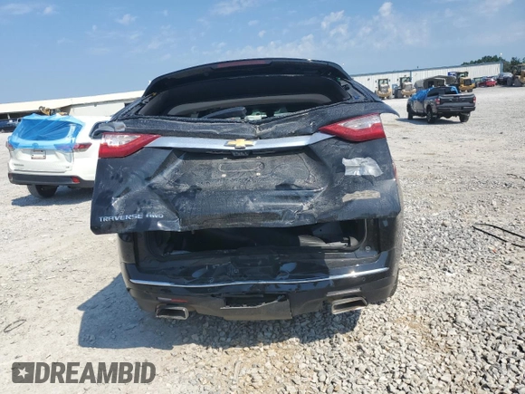 2018 Chevrolet Traverse High Country z VIN 1GNEVKKW6JJ110672, wystawiony jako Copart lot #61964945 z przebiegiem 86 983 mil mil oraz Szkoda całkowita • Salvage title. Historia ofert i sprzedaży dostępna na DreamBid. Obrazek 6.