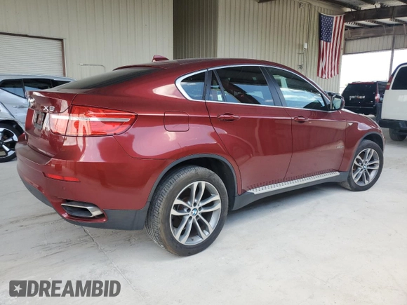 2014 BMW X6 50i z VIN 5UXFG8C58EL592408, wystawiony jako Copart lot #58175225 z przebiegiem 119 939 mil mil oraz Czysty tytuł • Clean title. Historia ofert i sprzedaży dostępna na DreamBid. Obrazek 3.