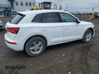 2020 Audi Q5 Premium with VIN WA1ANAFY4L2043820, listed as a Copart auction lot 52306765 with 102,821 mi miles and Salvage title. Bid and sale history available at DreamBid. Image 3.