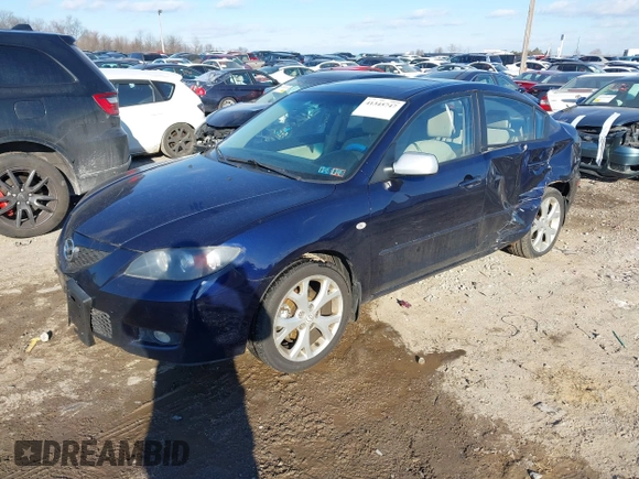 2008 Mazda 3 i Touring with VIN JM1BK32G281153676, listed as a IAAI auction lot 41345747 with 198,582 mi miles and . Bid and sale history available at DreamBid. Image 2.