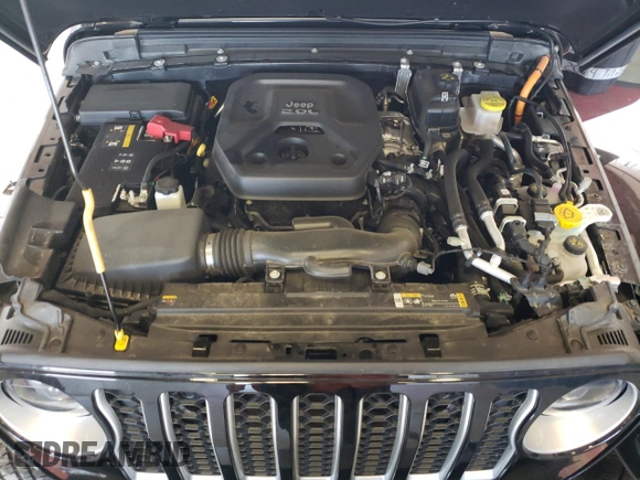 2023 Jeep Wrangler Sahara with VIN 1C4JJXP65PW627241, listed as a Copart auction lot 62873313 with 9,219 mi miles and Clean Title. Bid and sale history available at DreamBid. Image 12.
