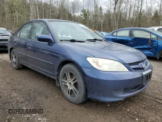 2004 Honda Civic LX z VIN 2HGES16624H905165, wystawiony jako Copart lot #55463775 z przebiegiem Nie podano mil oraz Czysty tytuł • Clean title. Historia ofert i sprzedaży dostępna na DreamBid. Obrazek 4.