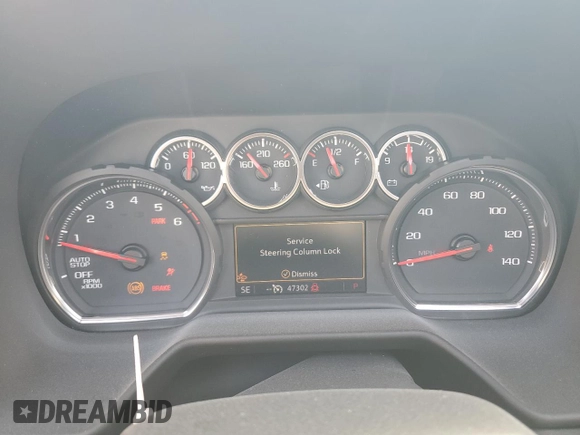 2021 Chevrolet Tahoe LT with VIN 1GNSCNKD7MR214554, listed as a Copart auction lot 61568525 with 47,302 mi miles and Salvage title. Bid and sale history available at DreamBid. Image 9.