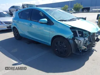 2012 Toyota Prius c One with VIN JTDKDTB3XC1028344, listed as a IAAI auction lot 41945644 with 193,813 mi miles. Bid and sale history available at carsss.com. Image 1.