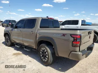 2022 Nissan Frontier Pro-X with VIN 1N6ED1EJ3NN606031, listed as a Copart auction lot 63337253 with 31,947 mi miles and Salvage title. Bid and sale history available at DreamBid. Image 2.