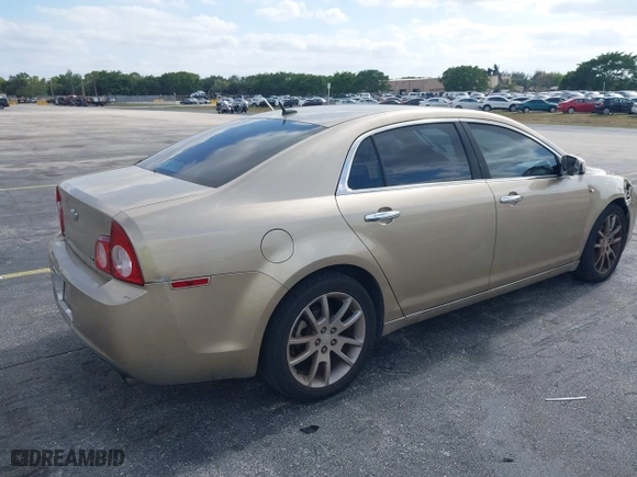 2008 Chevrolet Malibu LTZ with VIN 1G1ZK57788F221011, listed as a IAAI auction lot 42106282 with 85,744 mi miles. Bid and sale history available at carsss.com. Image 4.