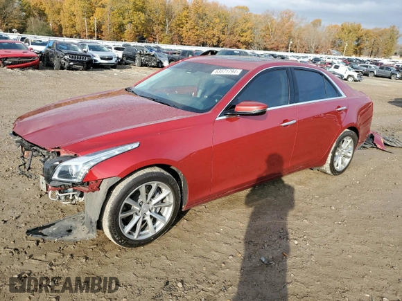 2019 Cadillac CTS Luxury RWD with VIN 1G6AR5SX7K0122345, listed as a Copart auction lot 83571794 with 72,331 mi miles and Salvage Title. Bid and sale history available at DreamBid. Image 1.