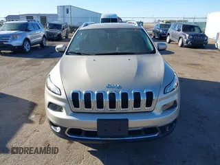 2015 Jeep Cherokee Limited with VIN 1C4PJMDB7FW610031, listed as a IAAI auction lot 41781285 with 51,913 mi miles. Bid and sale history available at carsss.com. Image 12.