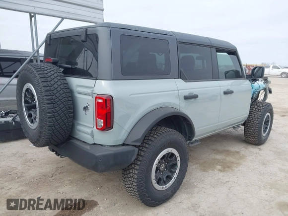 2024 Ford Bronco Big Bend with VIN 1FMDE7BH3RLA33306, listed as a IAAI auction lot 41618702 with 10,975 mi miles and . Bid and sale history available at DreamBid. Image 4.