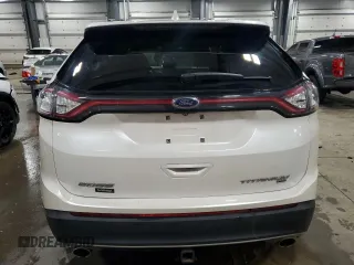 2017 Ford Edge Titanium with VIN 2FMPK4K84HBB56745, listed as a Copart auction lot 53343225 with 76,246 mi miles and Salvage Title. Bid and sale history available at carsss.com. Image 6.