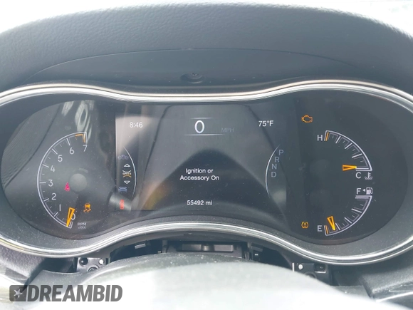 2020 Jeep Grand Cherokee Trailhawk with VIN 1C4RJFLG4LC387459, listed as a IAAI auction lot 42373820 with 55,492 mi miles and . Bid and sale history available at DreamBid. Image 7.