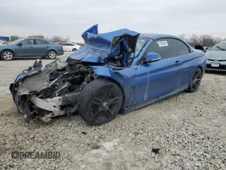 2016 BMW 4 Series 428i xDrive with VIN WBA3T1C53GP821786, listed as a Copart auction lot 41824555 with Not Provided miles and Salvage Title. Bid and sale history available at carsss.com. Image 1.