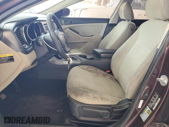 2013 Kia Optima LX with VIN 5XXGM4A76DG139737, listed as a Copart auction lot 55456005 with 141,849 mi miles and Salvage Title. Bid and sale history available at carsss.com. Image 7.