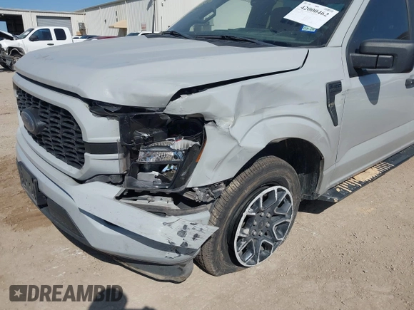 2023 Ford F-150 XL with VIN 1FTEW1CP4PKD19421, listed as a IAAI auction lot 42000462 with 60,323 mi miles and . Bid and sale history available at DreamBid. Image 6.
