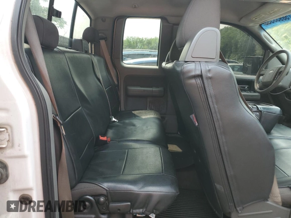 2006 Ford F-150 XLT with VIN 1FTPX12576NB03534, listed as a Copart auction lot 58953355 with 289,675 mi miles and Salvage title. Bid and sale history available at DreamBid. Image 10.