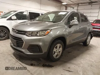 2020 Chevrolet Trax LS with VIN 3GNCJNSBXLL216278, listed as a IAAI auction lot 41416226 with 25,683 mi miles. Bid and sale history available at carsss.com. Image 2.